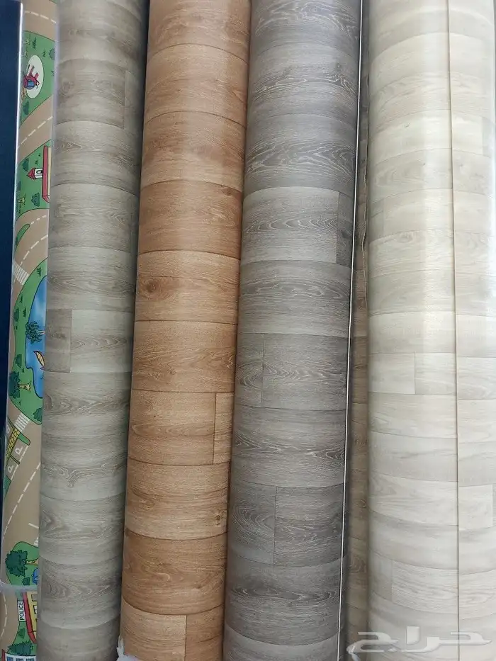vinyl linoleumفينيل مشمع بديل باركيه 0