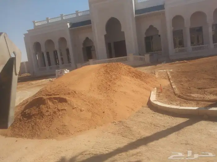 رمل احمر دفان حدائق ملاعب استراحات زراعي على الشرط 0