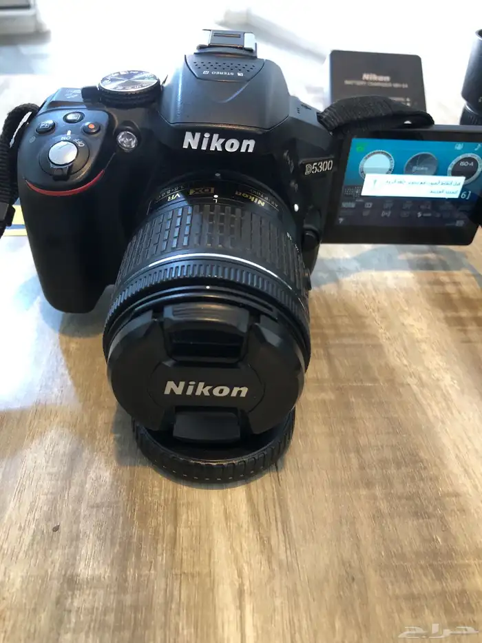 للبيع نيكون D 5300 كاميرا احترافية مستخدمة نظيفة 1