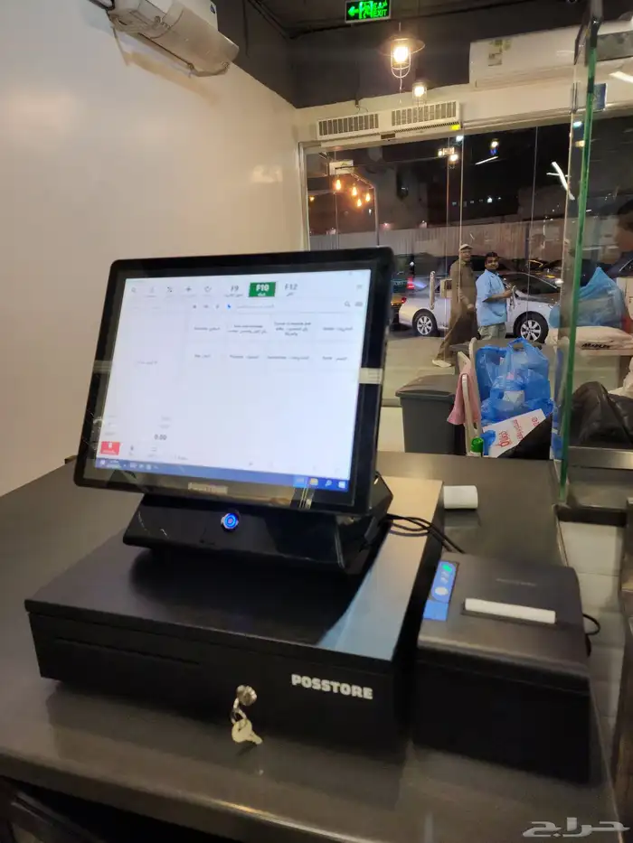 كاشير لمس بسعر مخفض وبضمان سنتين مع برنامج معتمد 4