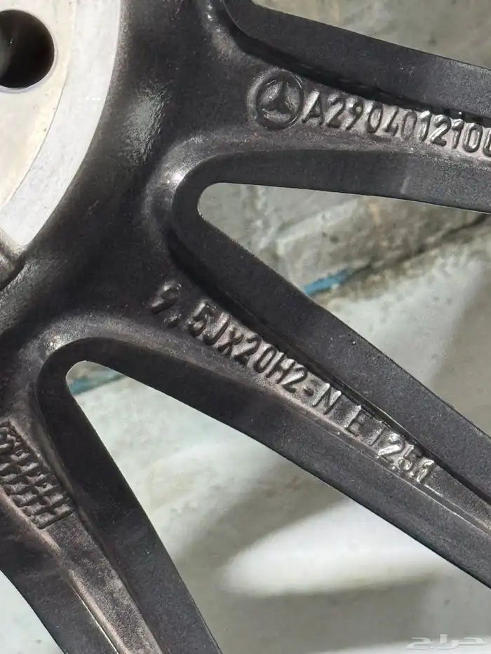 جنوط مرسيدسAMG GT اصليه وكاله 22