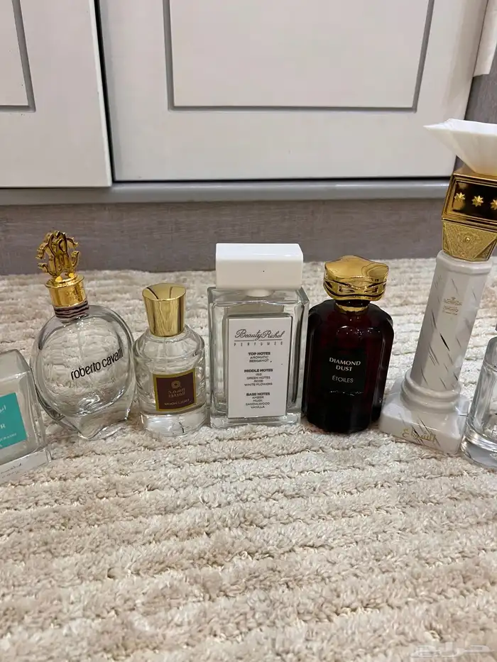 عطر عطور علب زجاج فاضية قابلة للتعبئة معروفه وبعضها غير 5