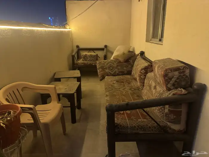 كنب مجلس حوش حديد 0