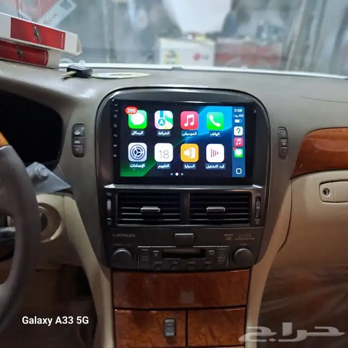 شاشة لكزس LS430 أمريكي مديل 2001-2006 1