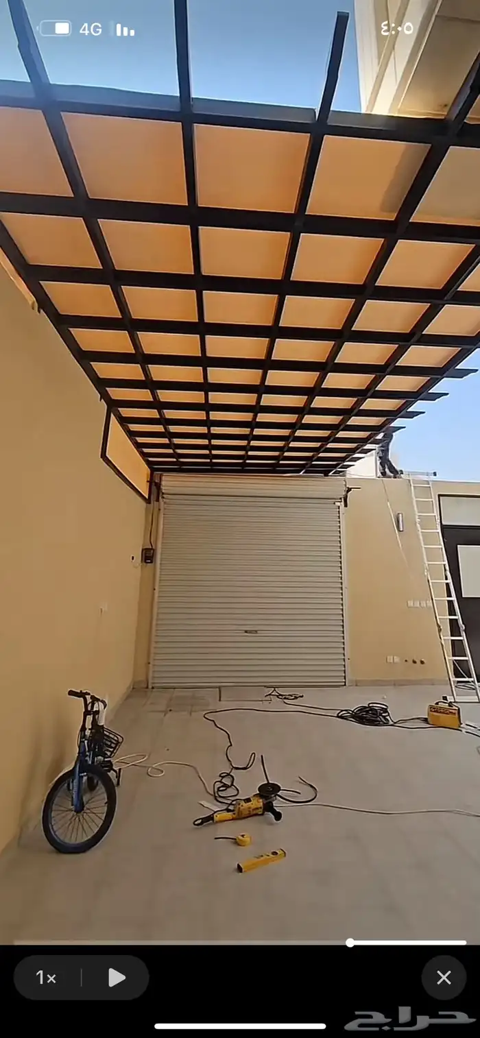 مظلات وسواتر جلسات غرف زجاجيه مجالس زجاجيه تنسيق حدائق 3
