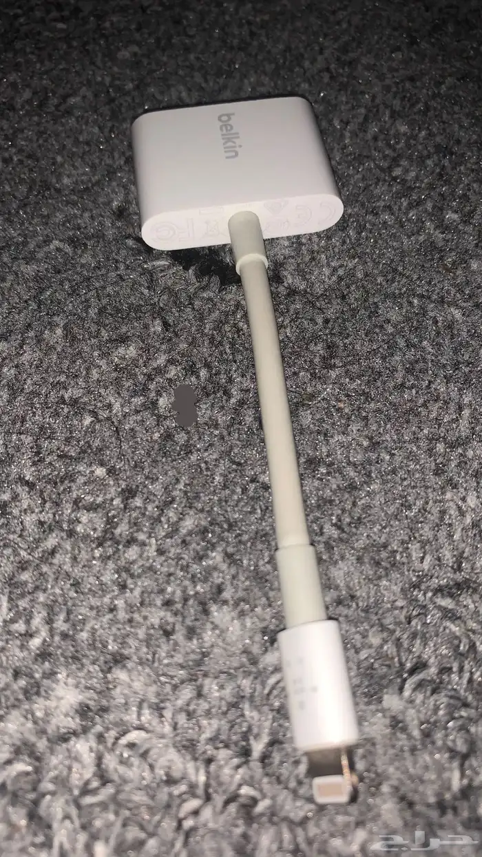 للبيع وصله مدخل شاحن وسماعه   اصليه 0