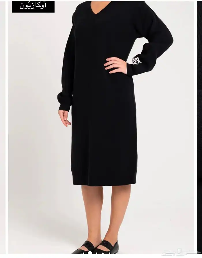 فستان دكني اسود 1