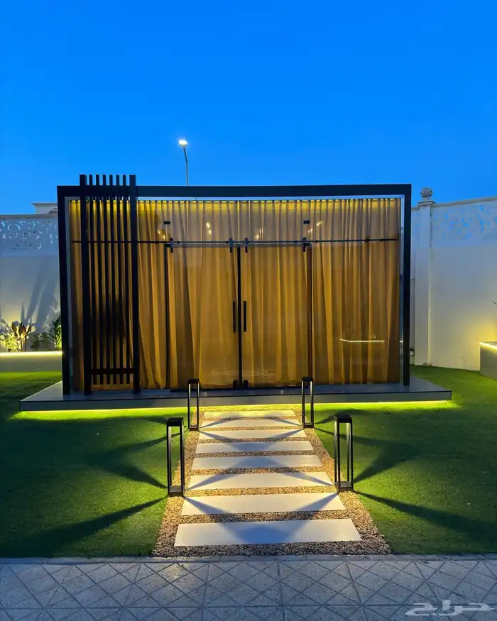 زجاج سكريت غرفه زجاجيه وتنسيق حدائق منزليه 7