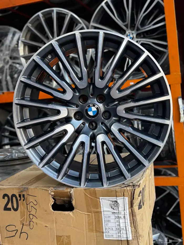 جنوط بي ام دبليو 740اصلي موديل 2018مقاس21 11