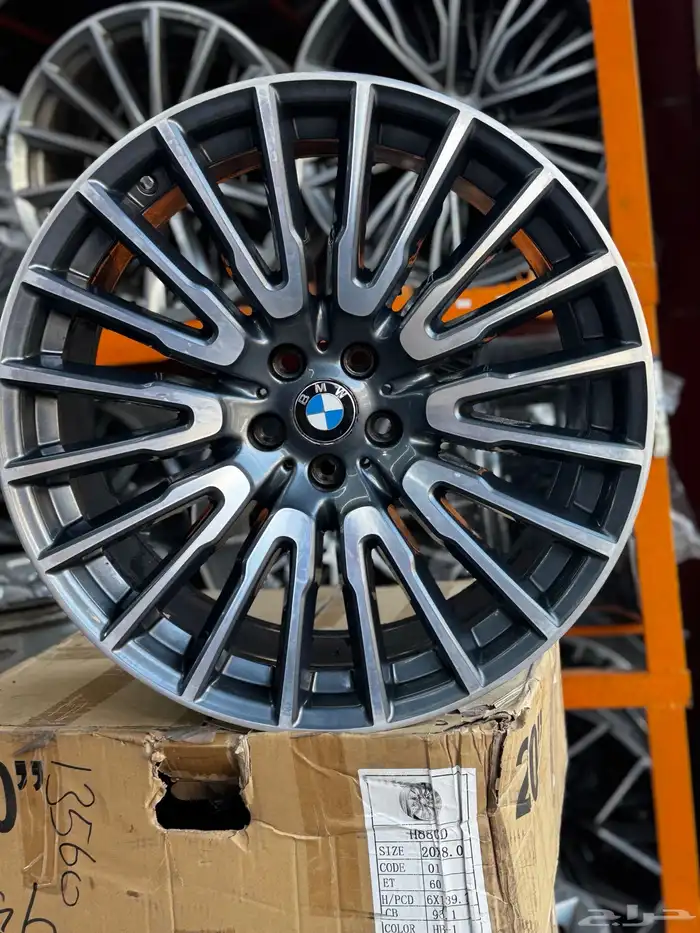 جنوط بي ام دبليو 740اصلي موديل 2018مقاس21 3