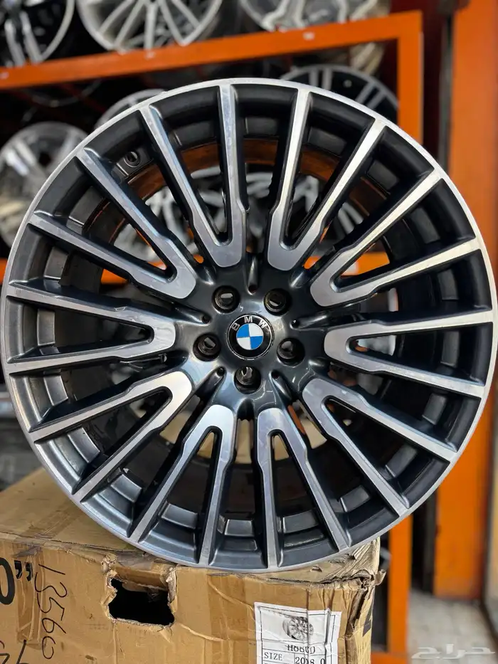 جنوط بي ام دبليو 740اصلي موديل 2018مقاس21 5