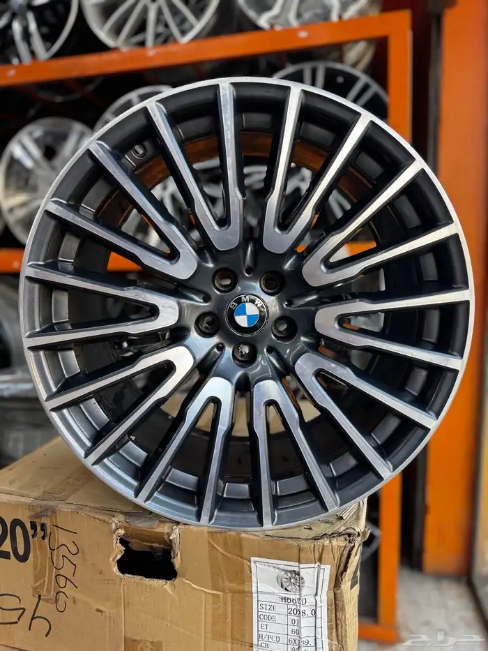 جنوط بي ام دبليو 740اصلي موديل 2018مقاس21 13