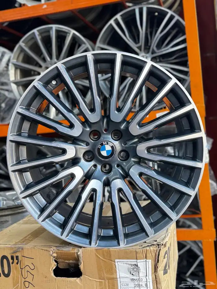 جنوط بي ام دبليو 740اصلي موديل 2018مقاس21 1