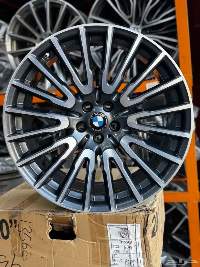 جنوط بي ام دبليو 740اصلي موديل 2018مقاس21 9