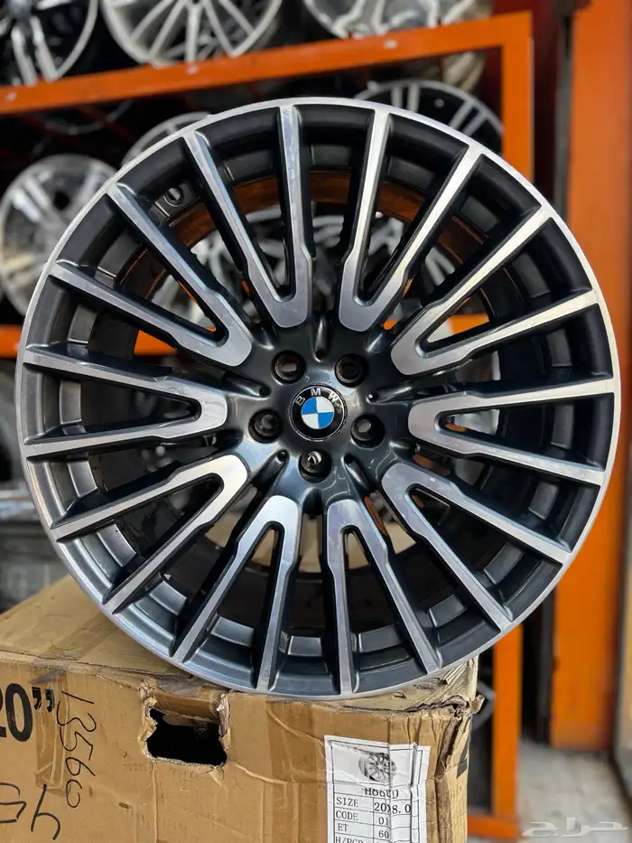 جنوط بي ام دبليو 740اصلي موديل 2018مقاس21 12