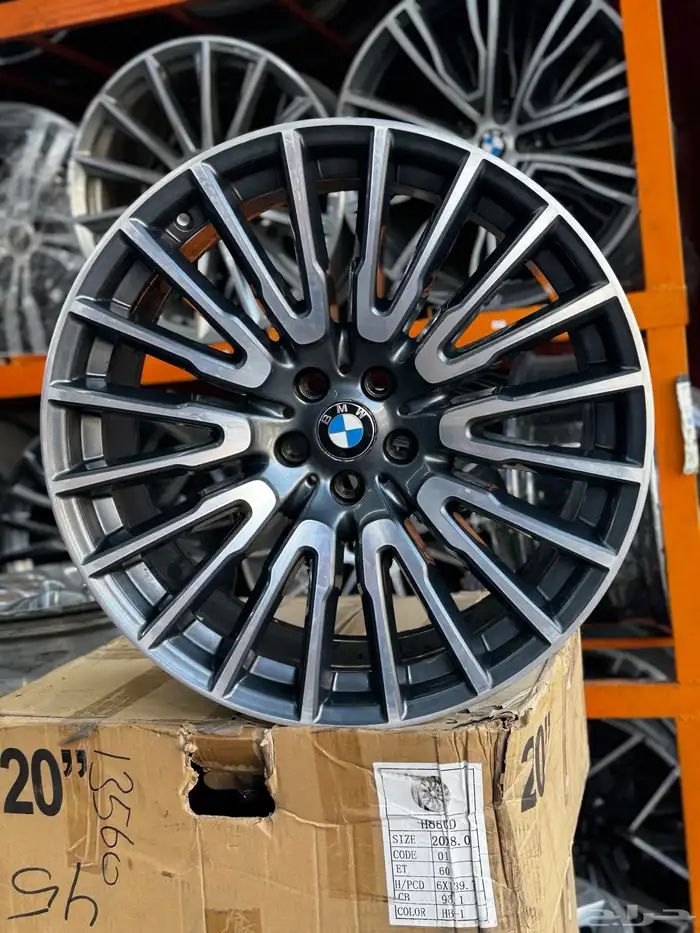 جنوط بي ام دبليو 740اصلي موديل 2018مقاس21 10