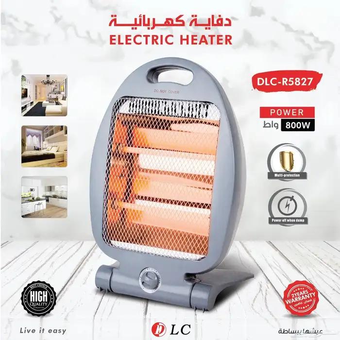 دفاية كهربائية 2 شمعة 800W 0