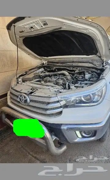 هايلكس 2018 فل كامل - بنزين - قير عادي-دبل -مخزنة -عداد 3500 11
