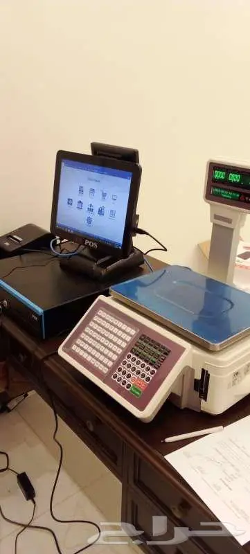 جهاز كاشير خضار كاشير تموينات كاشير مطعم محامص نقاط بيع ERP 0