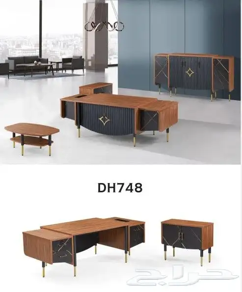 مكتب طقم جديد مودرن فخم تخفيض الان عام السنة عروض 13