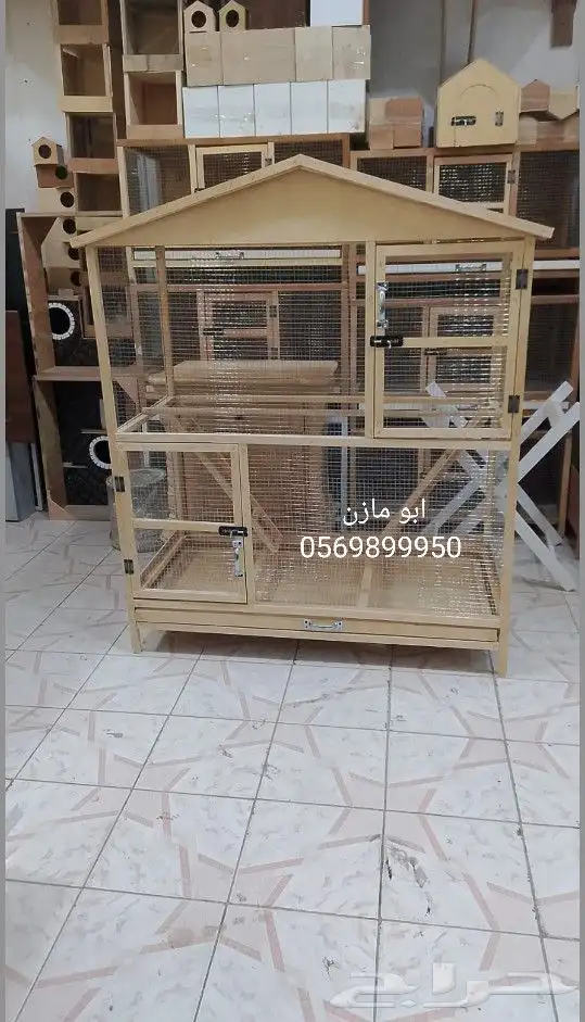 قفص طيور وقطط شبك طيور 9