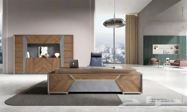 مكاتب طقم مودرن اثاث مكتبي فخم متكاملة جودة اعلي سعر جملة 1