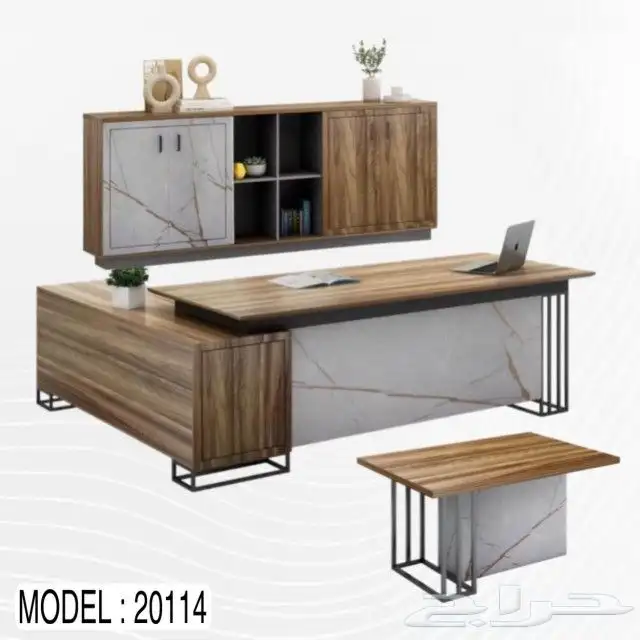 مكتب طقم جديد مودرن فخم تخفيض الان عام السنة عروض 3