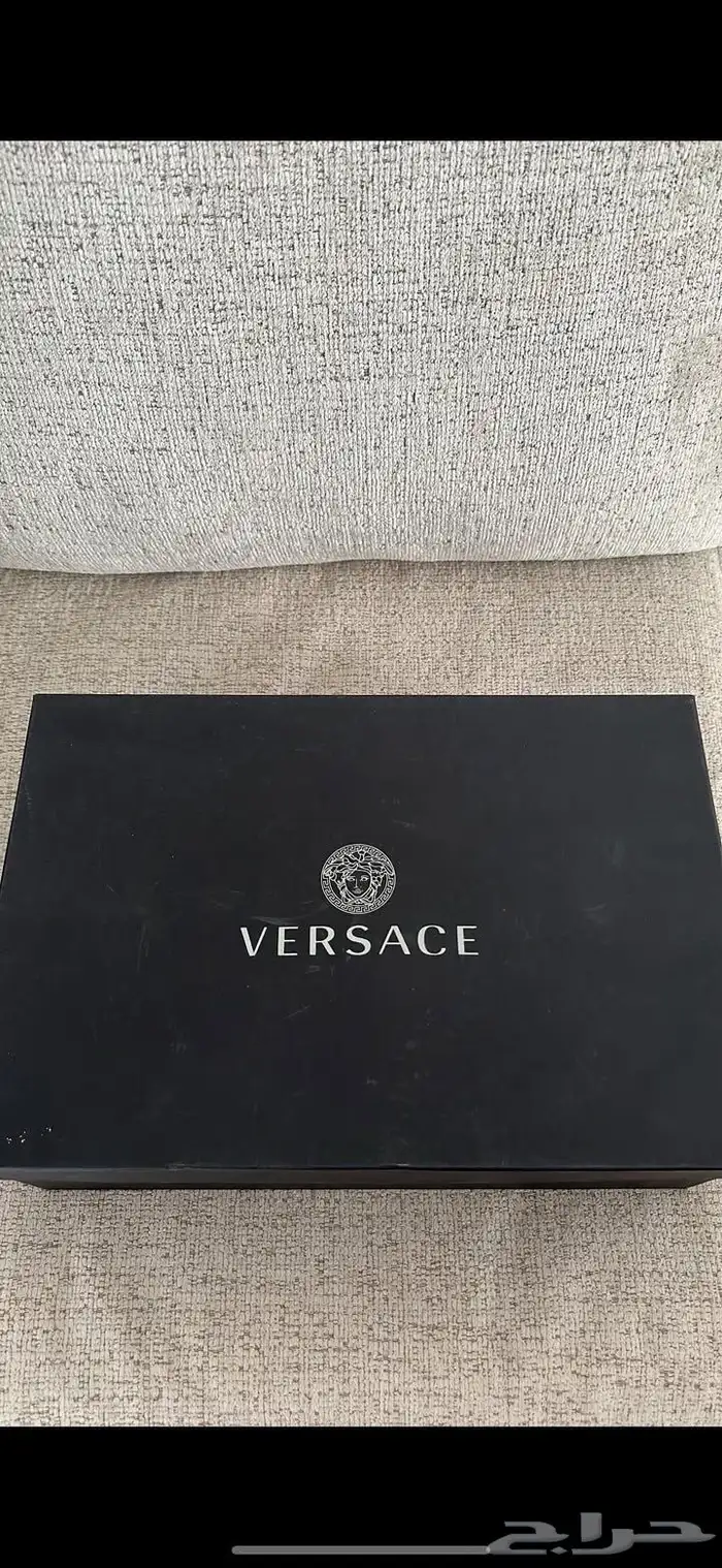 جزمة ( حذاء ) فرزاتشي رجالي Versace اصلية 4