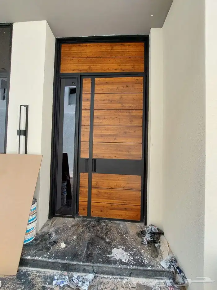 حداد شمال الرياض حداد ابواب حداد متنقل قفل ذكي كوالين 7