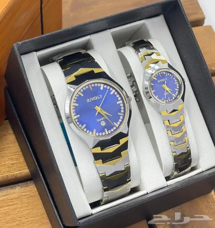 اطقم رجالي مع نسائي ساعات سراميك ضمان خمس سنين الضمان 6