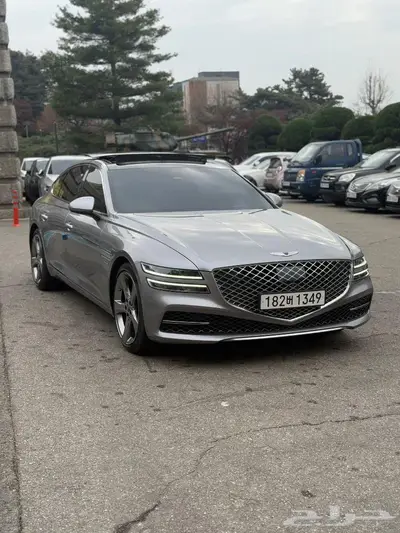 جينيسيس G80 رويال بنزين دفع رباعي 2.5 تيربو بطاقة جمركية 2