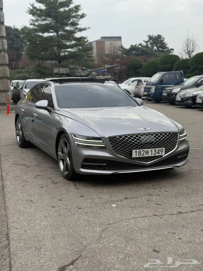 جينيسيس G80 رويال بنزين دفع رباعي 2.5 تيربو بطاقة جمركية 2
