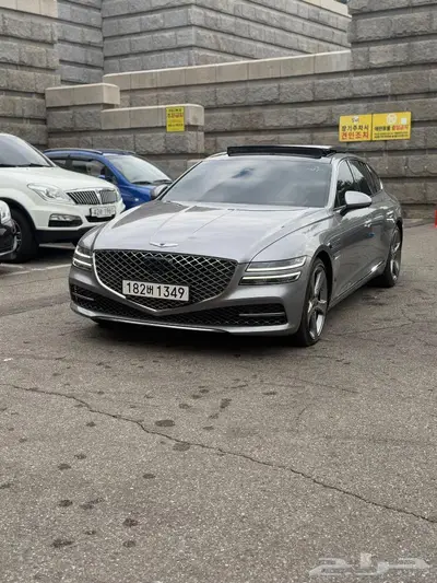 جينيسيس G80 رويال بنزين دفع رباعي 2.5 تيربو بطاقة جمركية 1