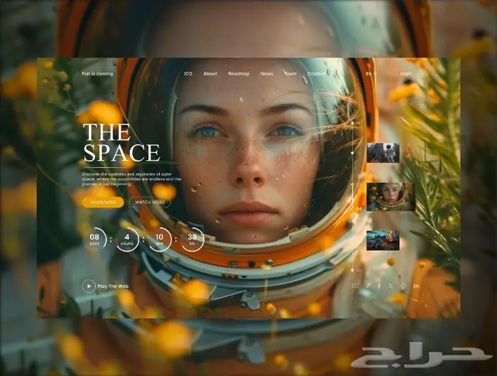 مصمم واجهة موقع وتطبيق UI UX 0