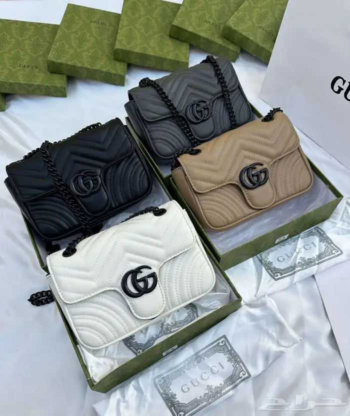 ضبطناك طقم قوتشي فلات جوتشي شنط شوز غوتشي شنطة حذاء GUCCI 1