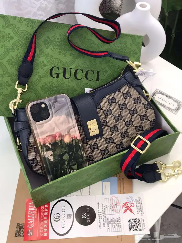 ضبطناك طقم قوتشي فلات جوتشي شنط شوز غوتشي شنطة حذاء GUCCI 5