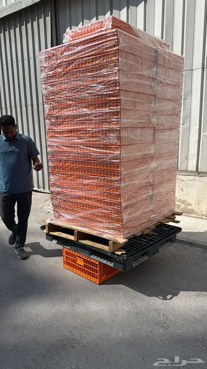 شبك اصفر لنقل دجاج حمام ارنب بيع جمله فقط 1