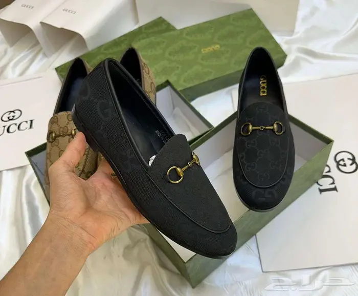 ضبطناك طقم قوتشي فلات جوتشي شنط شوز غوتشي شنطة حذاء GUCCI 15