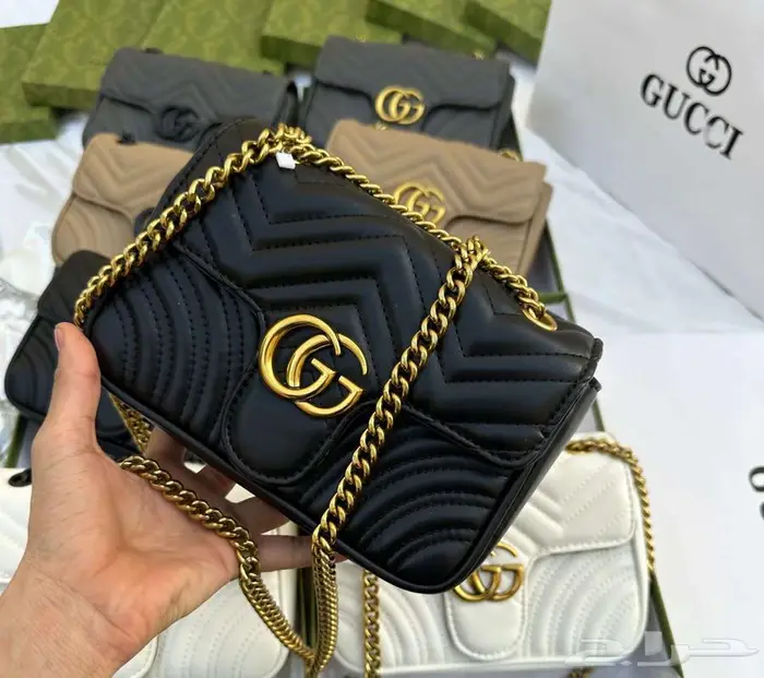 ضبطناك طقم قوتشي فلات جوتشي شنط شوز غوتشي شنطة حذاء GUCCI 19