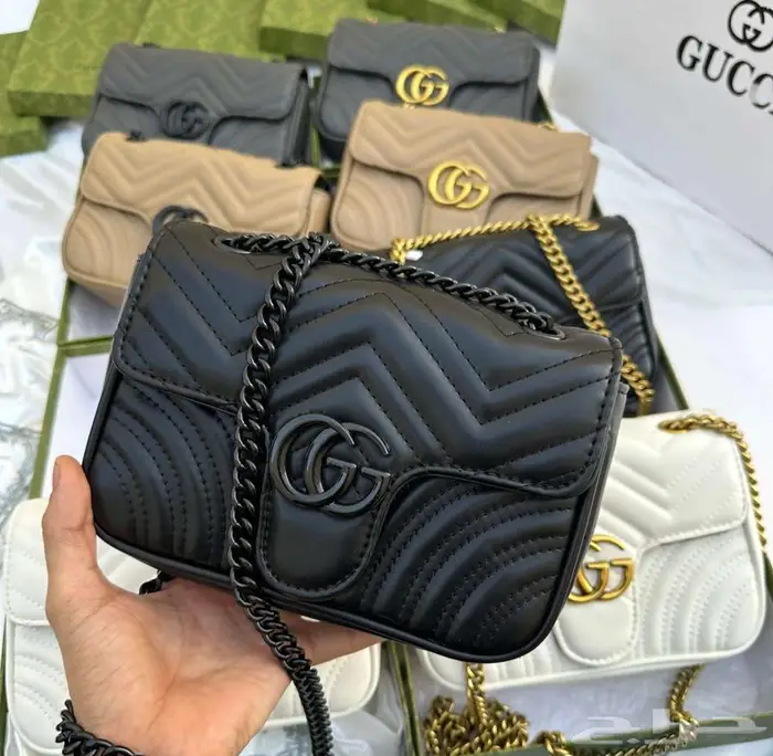ضبطناك طقم قوتشي فلات جوتشي شنط شوز غوتشي شنطة حذاء GUCCI 14