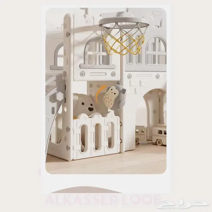 مجموعة أرجوحة و2زلاجة للأطفال الصغار 3