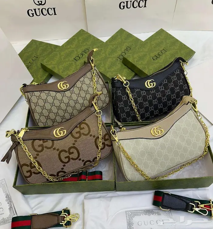 ضبطناك طقم قوتشي فلات جوتشي شنط شوز غوتشي شنطة حذاء GUCCI 4