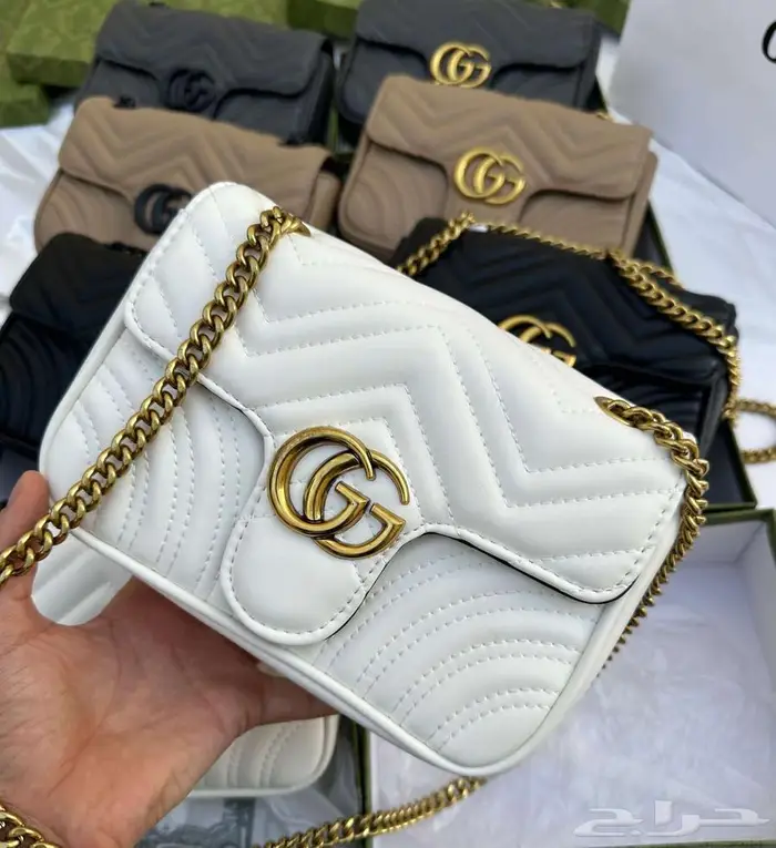 ضبطناك طقم قوتشي فلات جوتشي شنط شوز غوتشي شنطة حذاء GUCCI 20