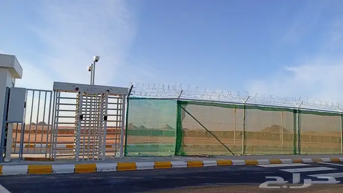 تسوير اراضي بشبوك المجلفنه وسياج الامن 9