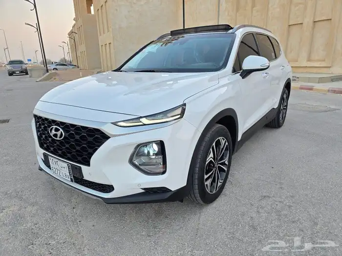 تم البيع سنتافي ديزل دبل سبع مقاعد بنوراما بدي وكالة 0