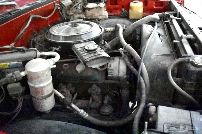 جمس سييرا 1980 احمر مع لوحه ( ر ص ل 1 ) 13