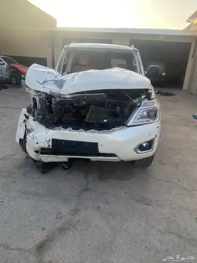 باترول بلاتنيوم موديل 2019 V6سلندر قطع غيار تشليح فقط 4