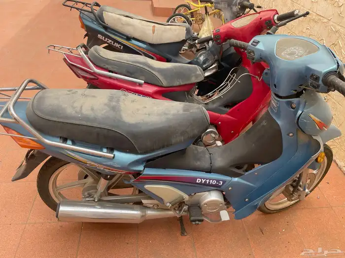 للبيع ثلاثه دبابات سوزوكي 110 واثنين صينيه البيع جمله 6