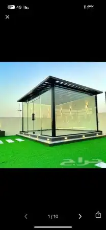 تركيب غرف ذوجاجيه 5