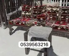 مراكيز كراسي حديد مراكيزاستراحات خارجية أحواش وجلسات عربيه 8